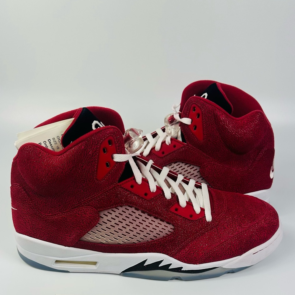 Jordan 5 Oklahoma PE.  Size 16